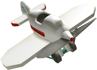 Classic Plane - Model Aircraft (420x420), Png Download