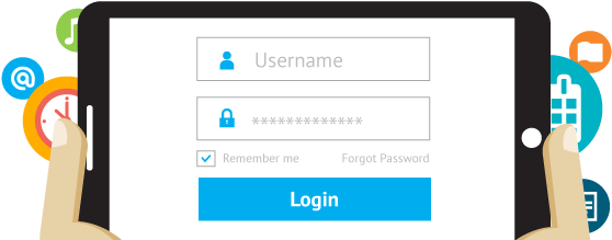 The Student Portal Is A Great Way To Share Information - Student Login (600x220), Png Download