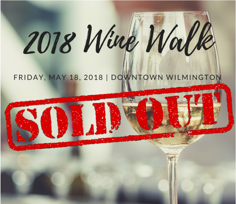Wine Walk Tickets Sold Out - Main Street Wilmington (1080x675), Png Download