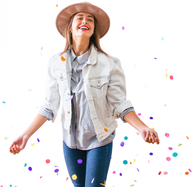Happy Girl Png Free Download - Happy Girl Hd Png (774x749), Png Download