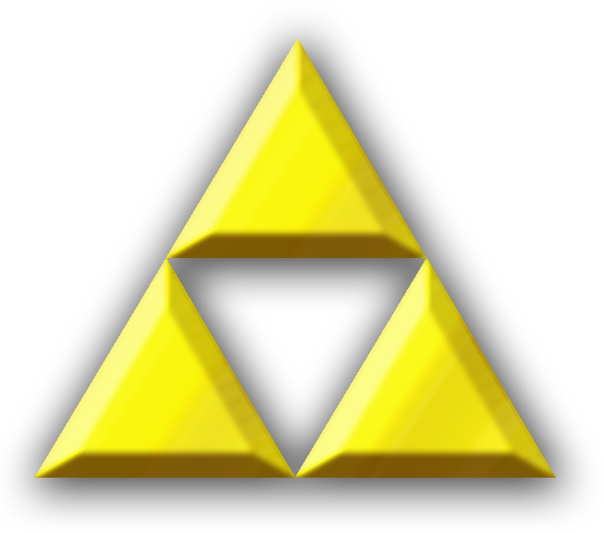 Triforce - Triforce Png (872x770), Png Download