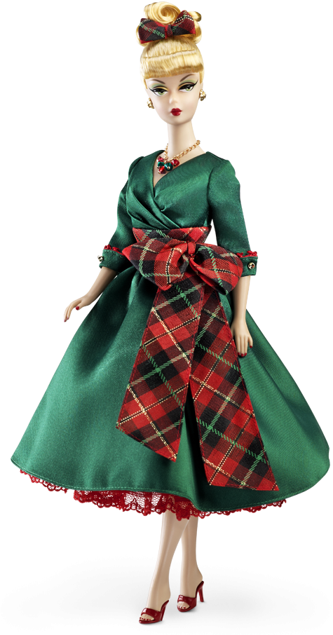 W3516 C 12 M - Barbie Holiday Hostess Collection (640x950), Png Download