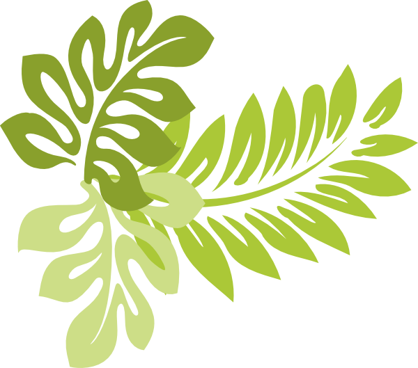 Spring Leaf Transparent Png Clip Art Imageu200b - Tropical Leaves Clip Art (600x529), Png Download