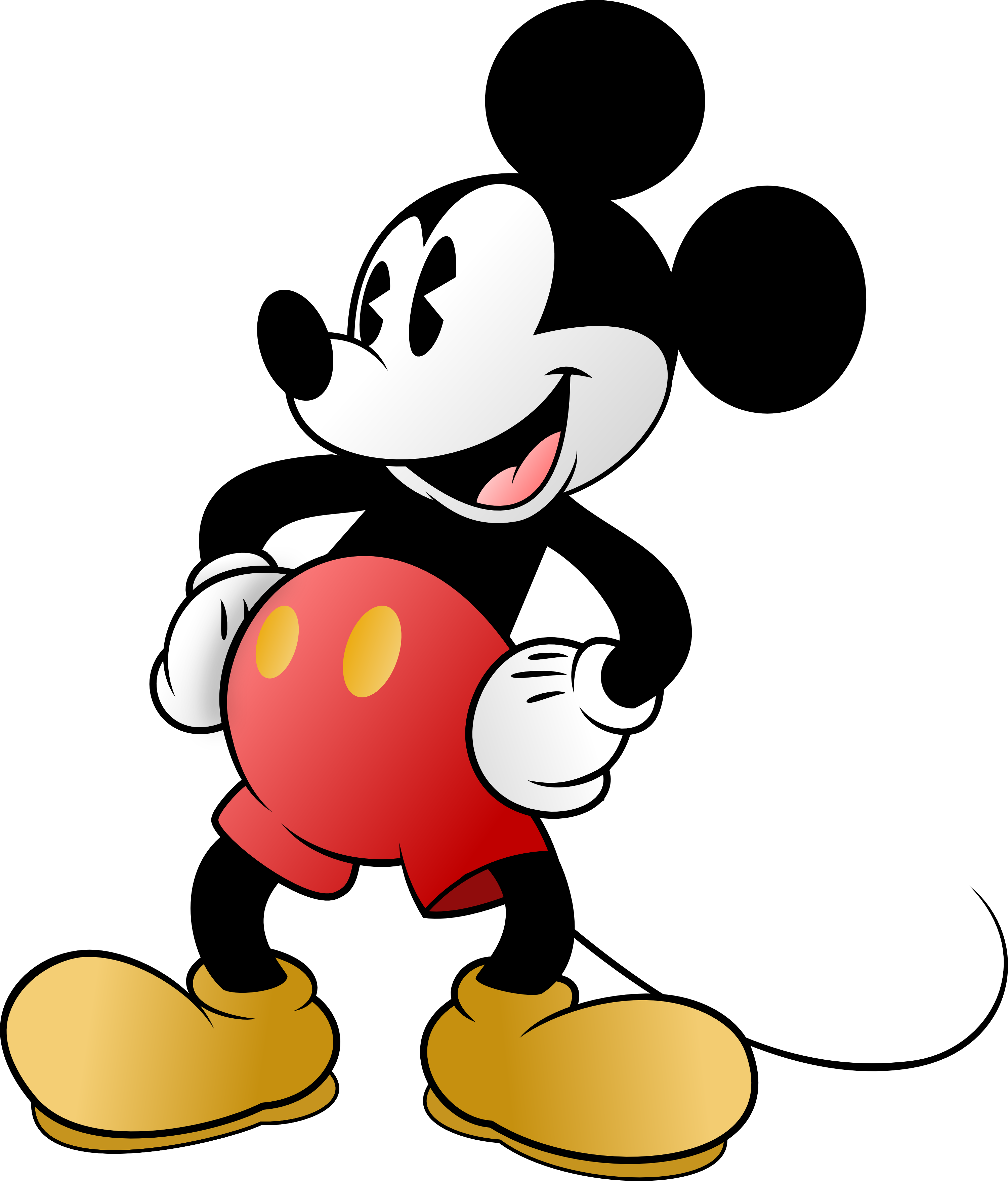 Best Free Mickey Mouse Png Image - Mickey Mouse Comic Png (3000x3514), Png Download