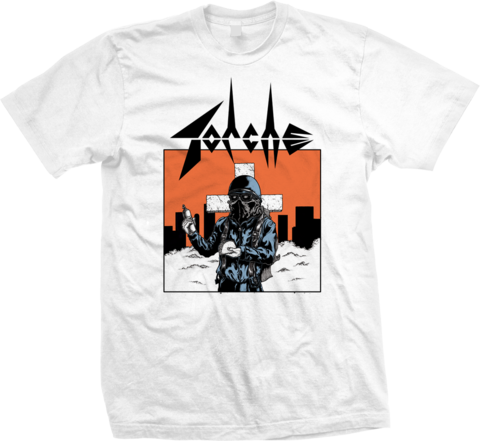 Torche Tacocution Mania White Shirt - Walking Dead Crew Shirt (480x441), Png Download