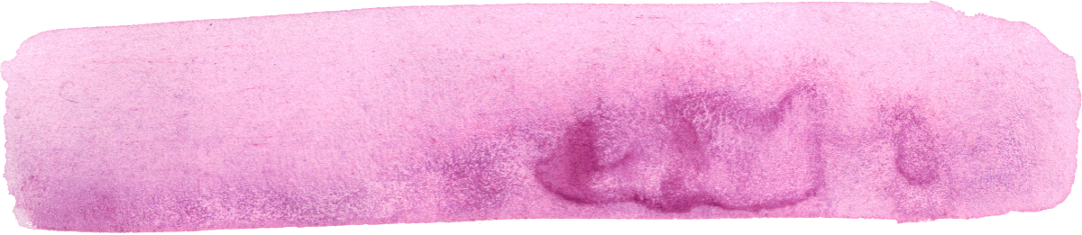 Clip Art Freeuse Transparent Watercolors Stroke - Purple Watercolor Brush Strokes Png (1200x261), Png Download