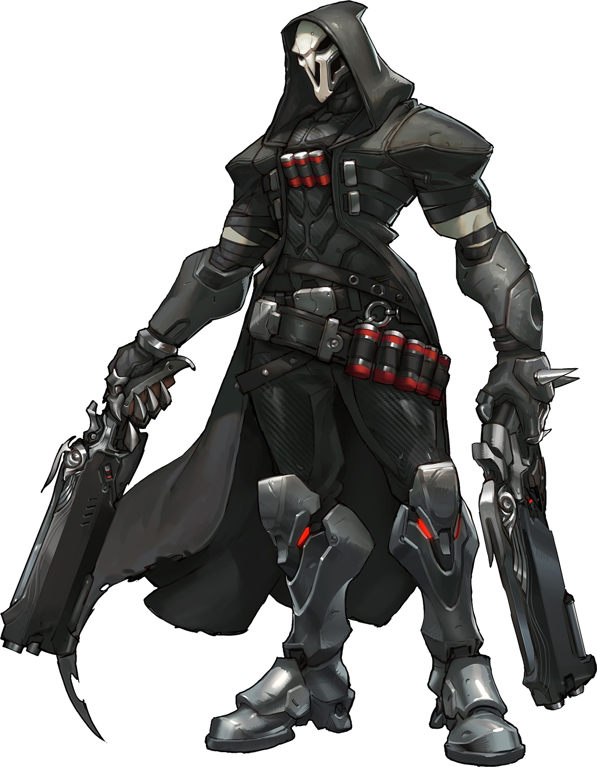 Reaper Overwatch Concept Art (1168x1500), Png Download