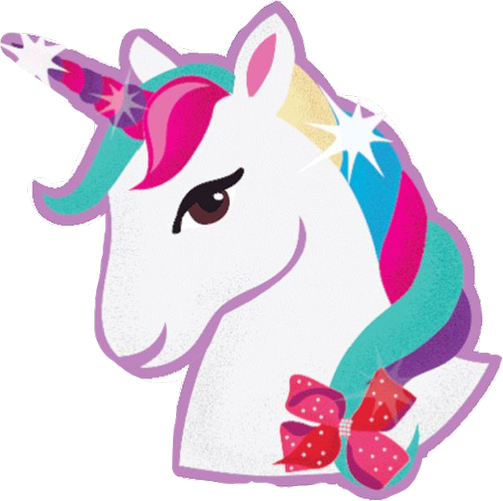 Jpg Transparent Download Cute At Getdrawings Com Free - Jojo Siwa And Unicorn (610x607), Png Download