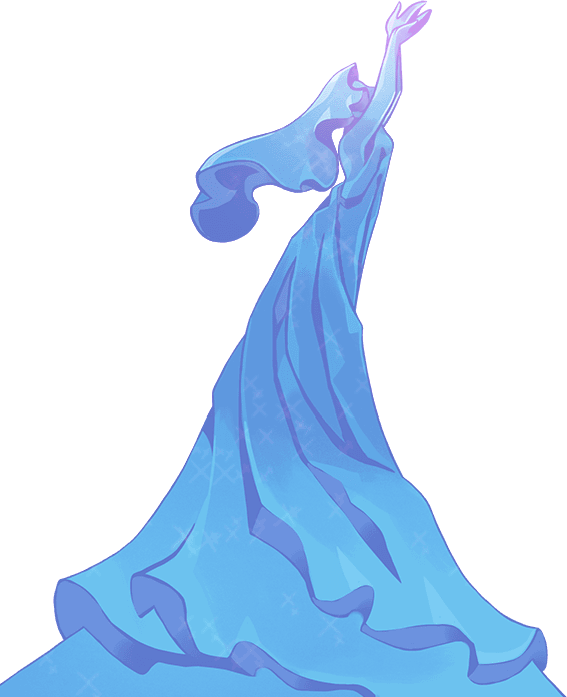 Sea Fairy From Tower Of Frozen Waves - Cookie Run Sea Fairy Cookie (567x697), Png Download