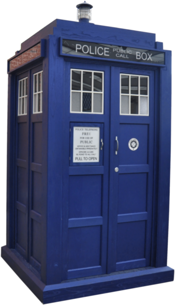 Tardis - Bbc Television Centre (730x1094), Png Download