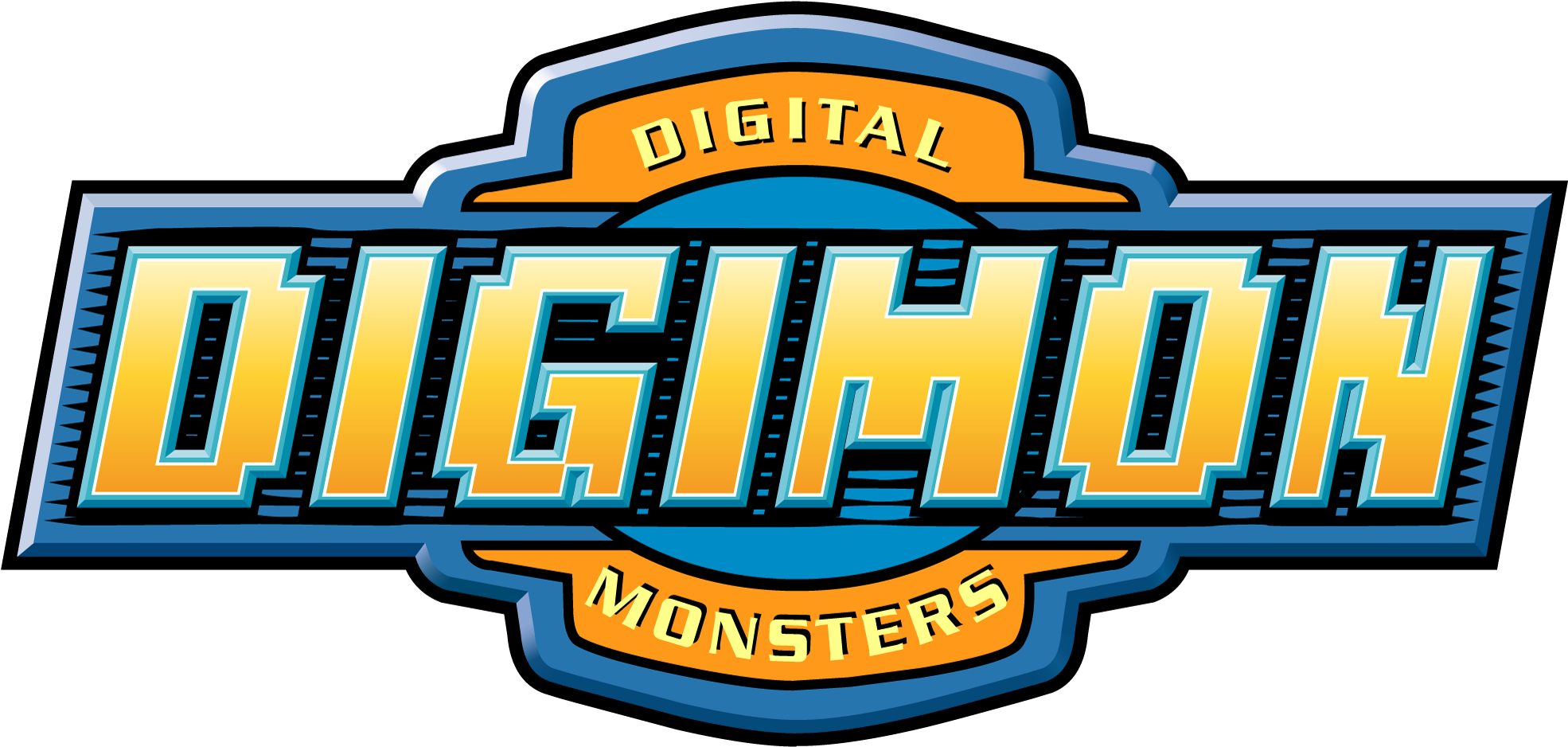 Digimon Logo Vector By 3prsta-d9a4yb9 - Digimon (2000x967), Png Download