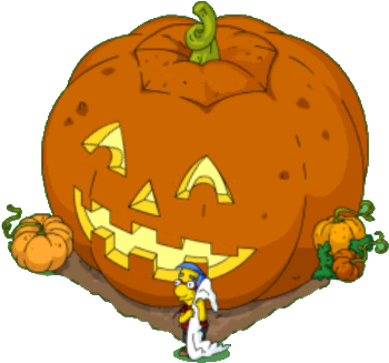 Milhouse Grand Pumpkin - Grand Pumpkin (364x343), Png Download
