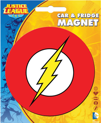 Dc Comics The Flash Logo Magnet - Flash Case Iphone 6 Plus Red (415x415), Png Download