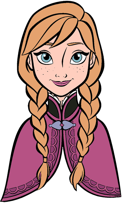 New Young - Anna Clipart (412x683), Png Download