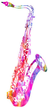 Saxophone (417x500), Png Download