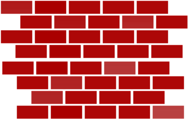 Wall Clipart - Bricks Svg (400x400), Png Download