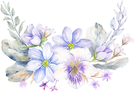 Hip Tattoos, Tattoo Ideas, Flowers Garden, Casamento, - 水彩 小花 (500x353), Png Download