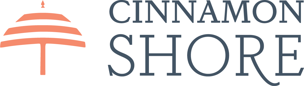 Cinnamon Shore - Cinnamon Shore Logo (1184x337), Png Download