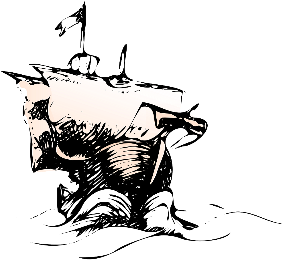 Boat, Old Water Cartoon Storm Navy Ship Boat Pir - College Application (1280x1158), Png Download