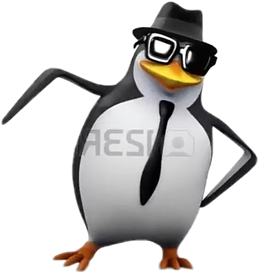 No Fortnite Beyond This Point Penguin (375x394), Png Download