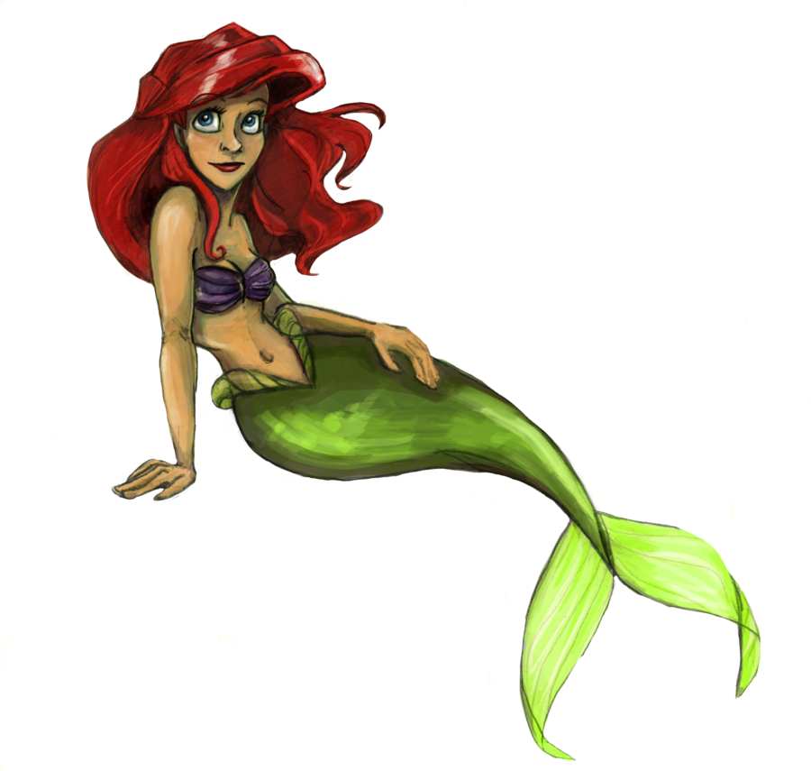 The Little Disney Collab - Drawing (900x855), Png Download