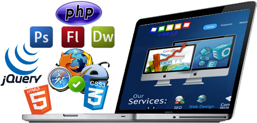 Web Development Png Pic - Dynamic Web Designing (524x279), Png Download