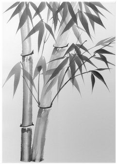 Watercolor Painting Of Bamboo Poster - Watercolor Painting (400x400), Png Download