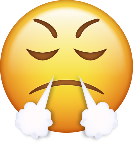 Download Very Mad Iphone Emoji Icon In Jpg And Ai - Transparent Background Angry Emoji (443x480), Png Download