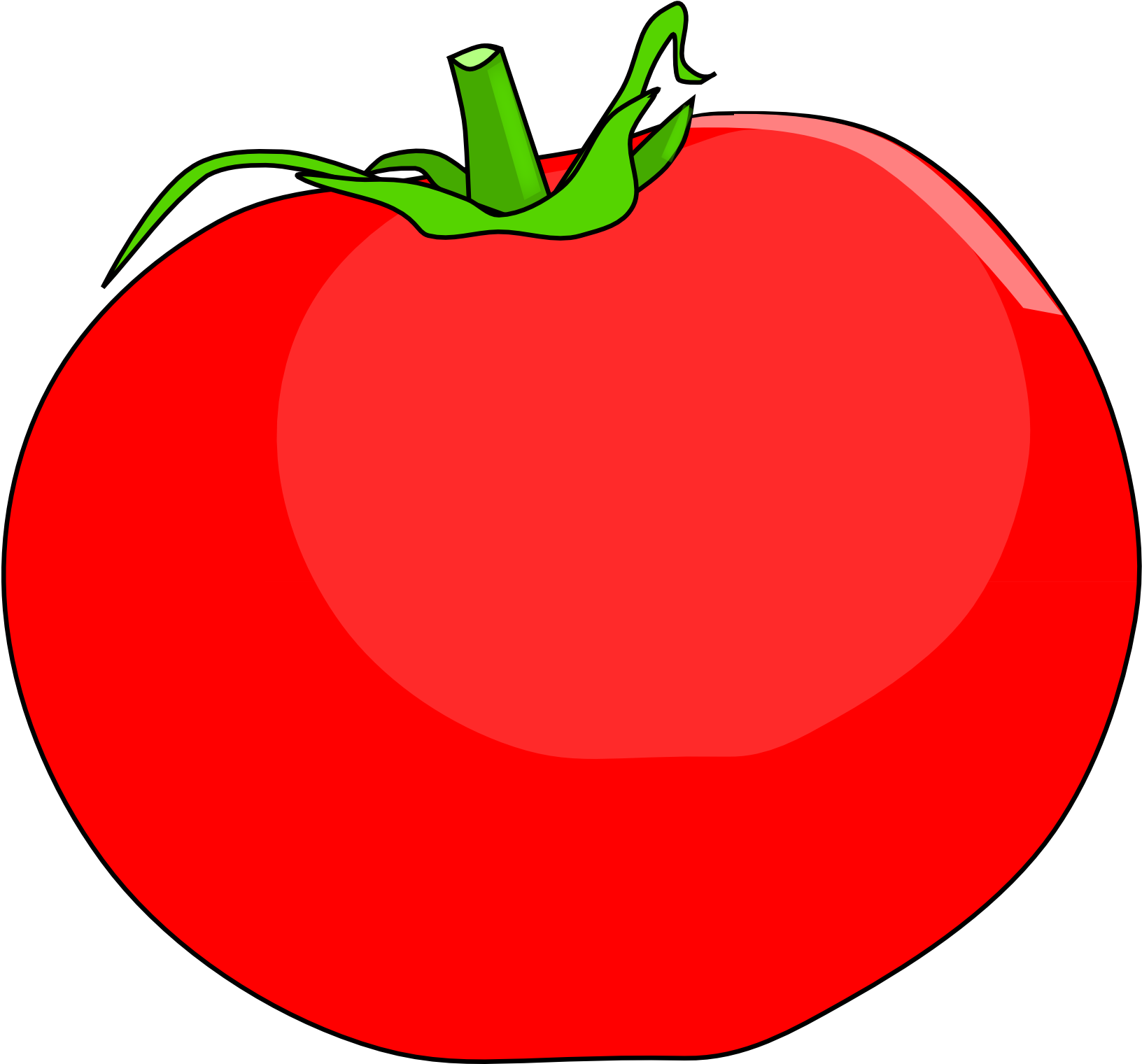 Tomato Svg Transparent Royalty Free Download - Tomate Clipart (1969x1969), Png Download