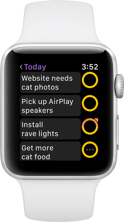 Get A List Of Actions For Items Due Today, Or Due Soon, - Apple 38mm Nike Sport Band (434x774), Png Download