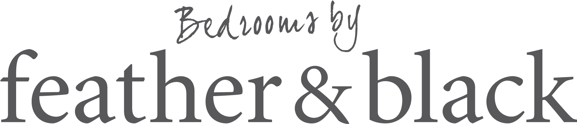 Feather & Black - Feather And Black Logo (1968x450), Png Download