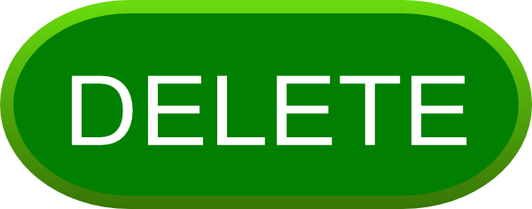 Green Delete Button Png - Keep Calm And Eat Strudel (600x236), Png Download