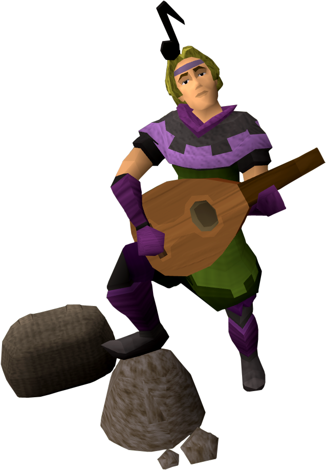 The Runescape Wiki - Musician (637x917), Png Download