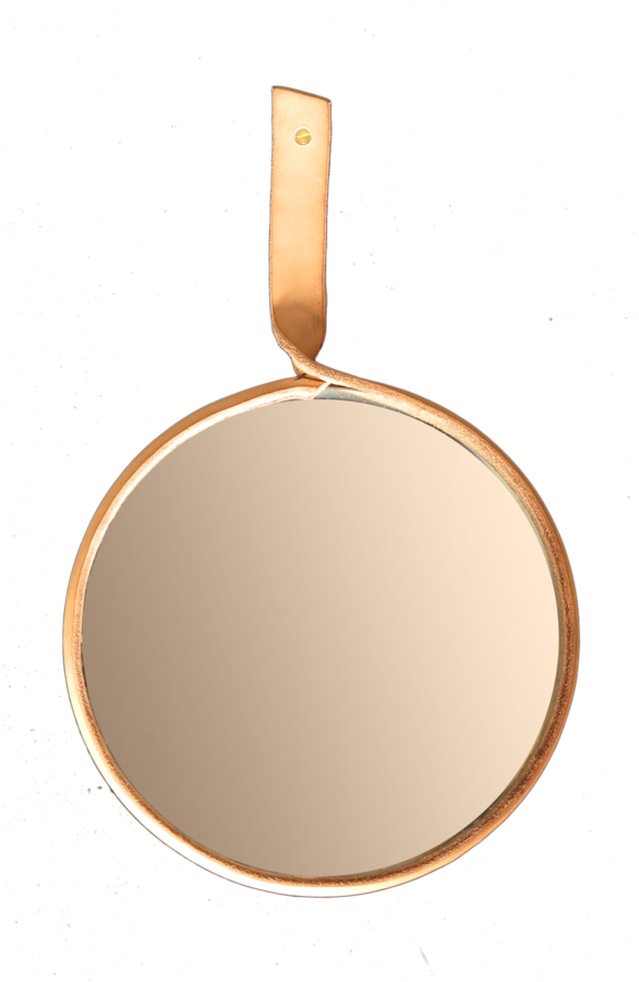 Rose Gold Mirror (1000x1333), Png Download