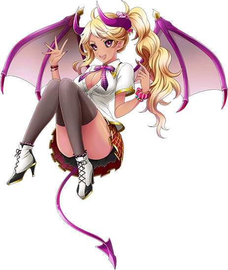 Where The Whites Of Her Eyes Should Be - Monster Musume Greater Devil (463x548), Png Download