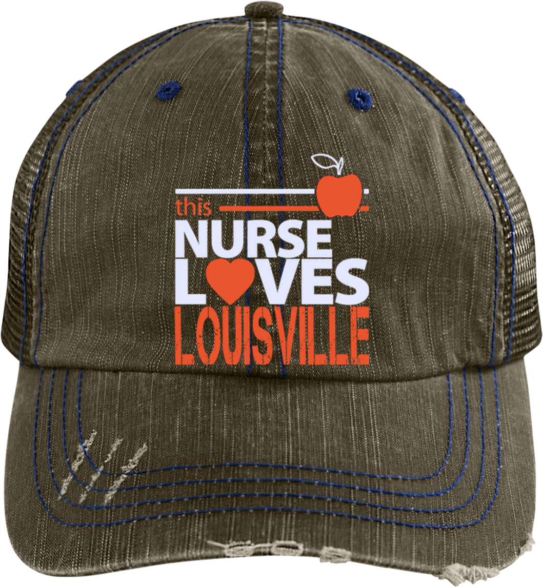 This Nurse Loves Louisville Hat Kentucky Nurse Hat - Goal Weight Strong And Determined (1155x1155), Png Download