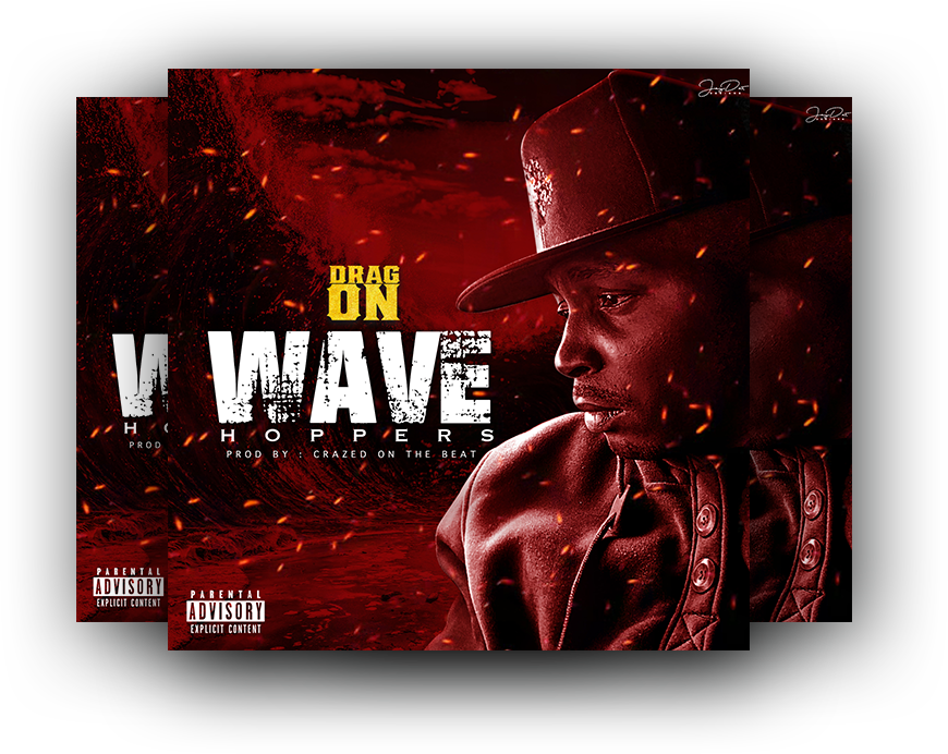 Drag On Wave Hoppers (870x692), Png Download