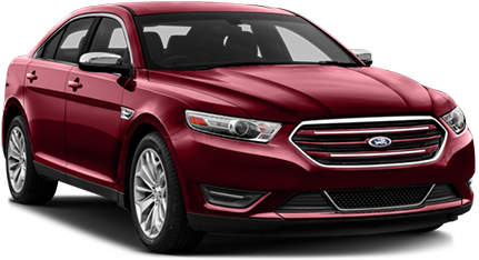 2016 Ford Taurus - 2016 Ford Fusion Burgundy (600x350), Png Download