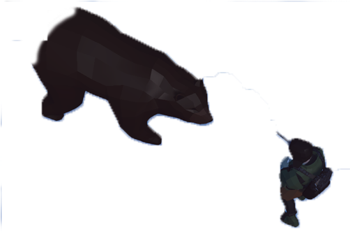 American Black Bear (614x658), Png Download