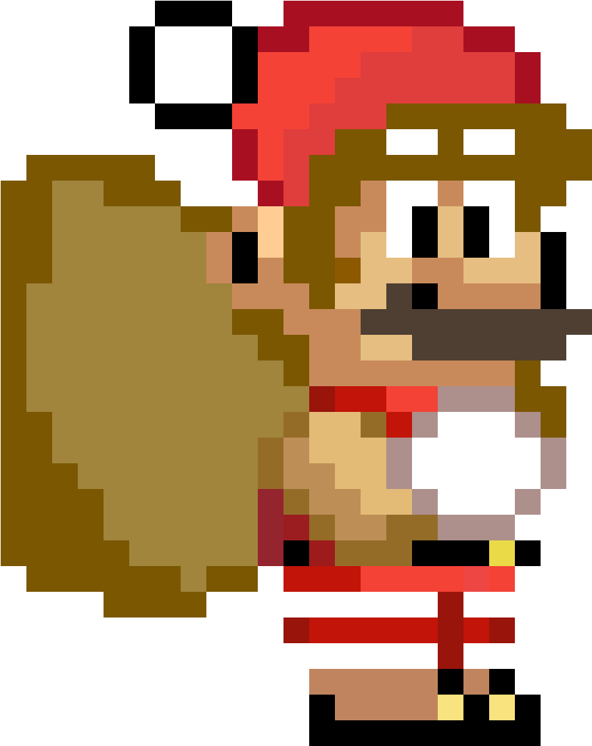 Christmas Mario Custom Emoji - Emoji Mario (1184x1184), Png Download