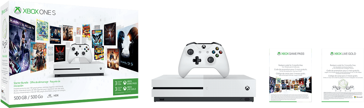 Where Do I Buy One - X Box One S Bundle (1300x415), Png Download