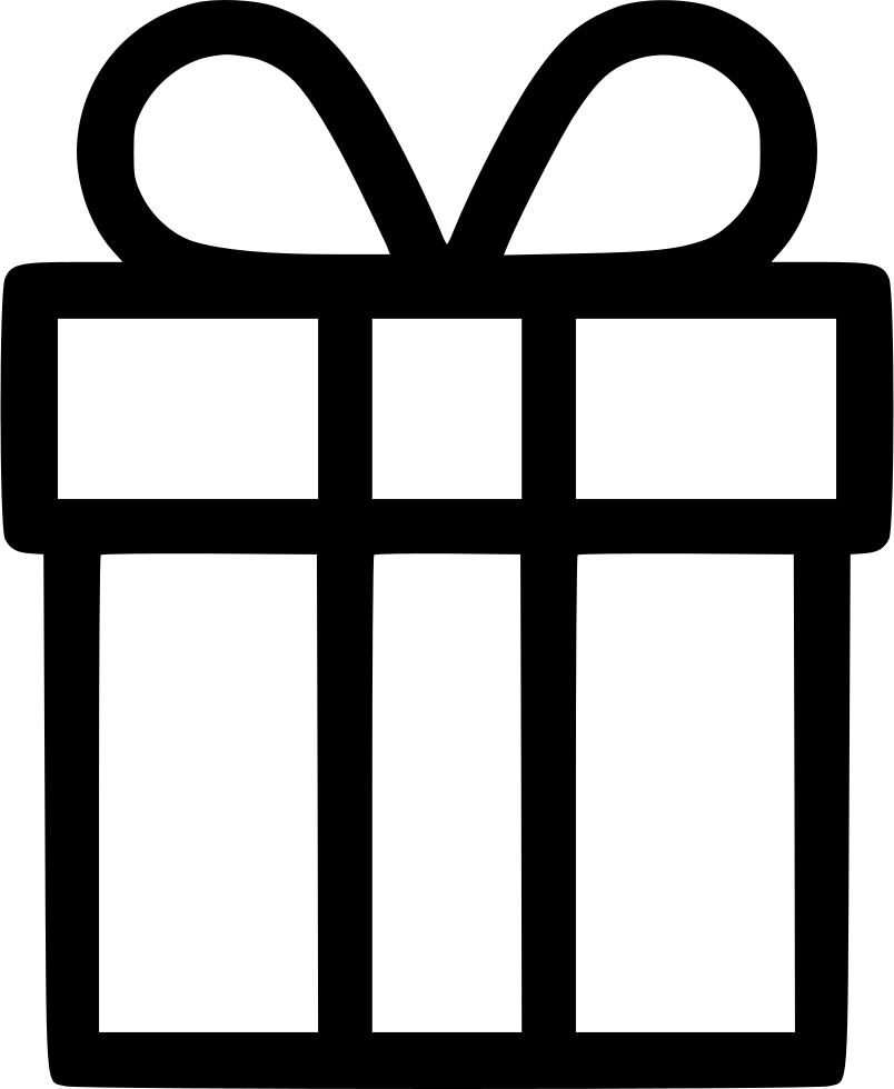 Gift Icon - - Gift Icon (804x980), Png Download