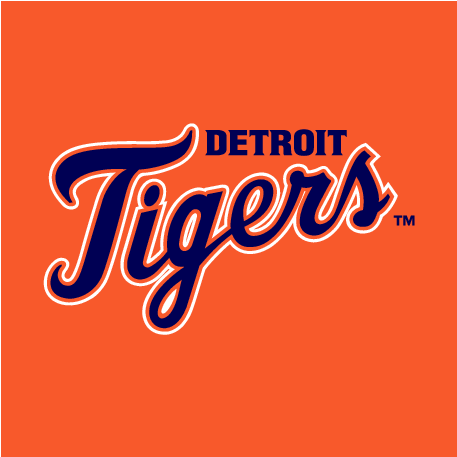 Detroit,tigers - Detroit Tigers Logo Orange (478x478), Png Download