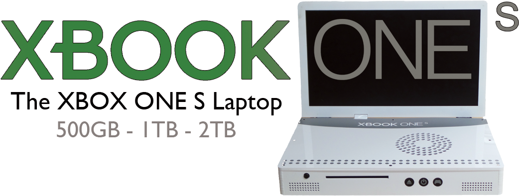 *please Note* I Am In No Way Affiliated With Microsoft - Xbox One S Laptop (1200x407), Png Download