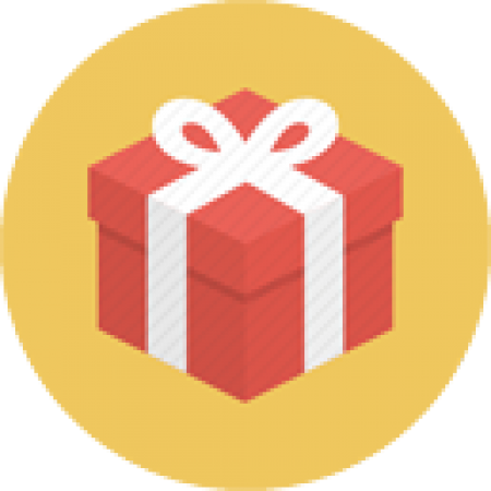 Gift Icon - Holder, Exhaust Systemwalkervolvo S70 V70 C7080548 (450x450), Png Download