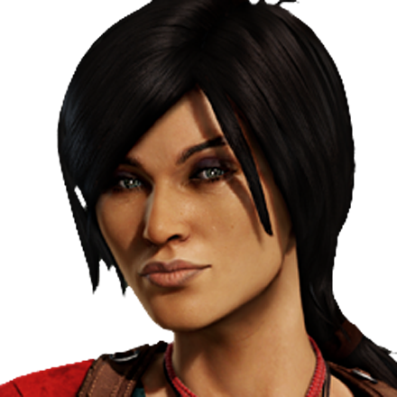 Chloe Frazer Avatar In U2 - Uncharted 2 Characters (440x440), Png Download