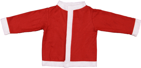 Santa Suit Child Suit - Santa Jacket Transparent (464x348), Png Download
