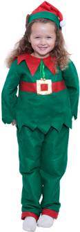 Elf Suit Child - Child In Suit Png (464x348), Png Download