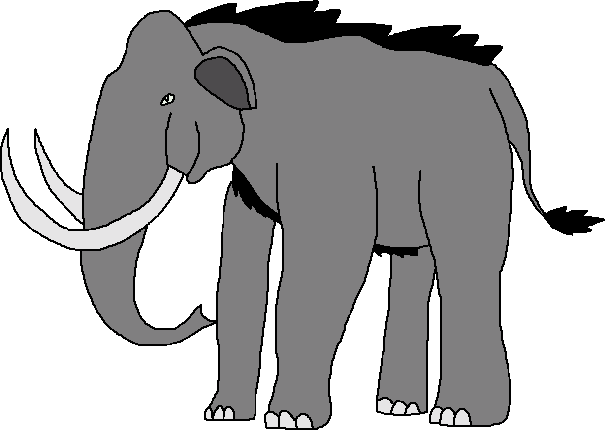 Steppe Mammoth - Steppe Mammoth Png (1247x895), Png Download