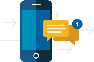 Crucial Information It's Away Straight Away - Sms And Whatsapp Marketing (400x320), Png Download